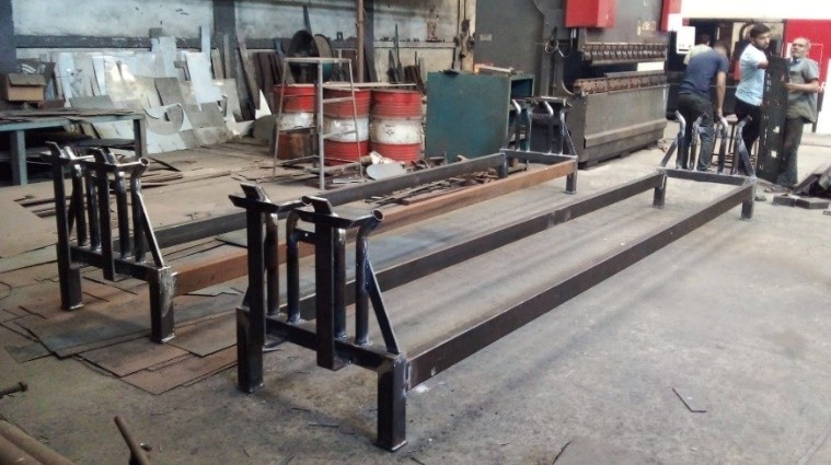 Heavy fabricated structure